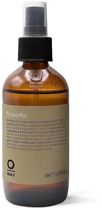 Hair Hydrolate - Oway Flowerfall Anti-Aging Distillate For Scalp Hair — photo N1