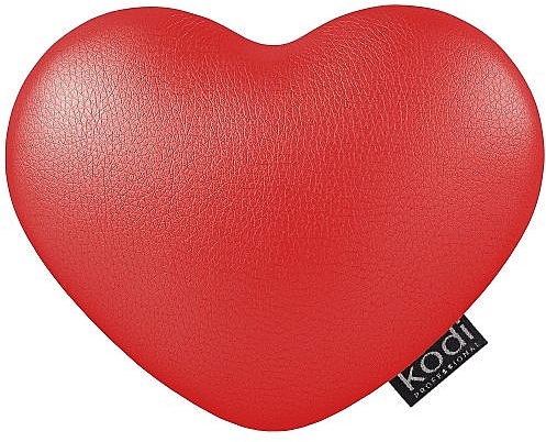 Heart-Shaped Manicure Hand Rest, Red - Kodi Professional — photo N1