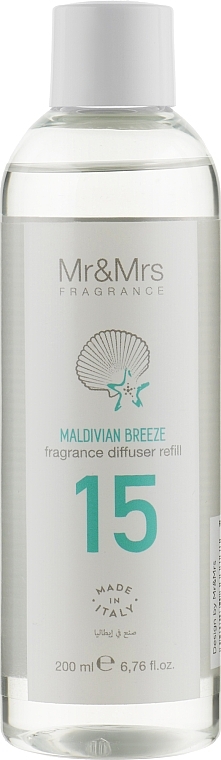 Reed Diffuser Refill "Maldivian Breeze" - Mr&Mrs Maldivian Breeze Fragrance Refill — photo N1