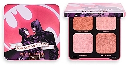 Fragrances, Perfumes, Cosmetics Highlighter Palette - Makeup Revolution x DC Dangerous Love Highlighter Quad