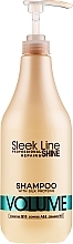 Hair Shampoo - Stapiz Sleek Line Volume Shampoo — photo N3