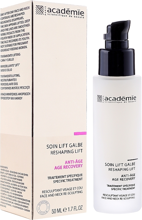 Lifting Cream for Face and Neck - Academie Age Recovery Reshaping Lift — photo N1