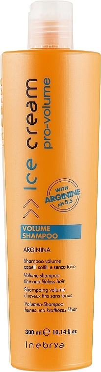 Thin Hair Shampoo - Inebrya Ice Cream Volume Shampoo — photo N5