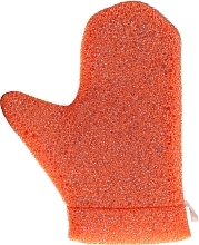 Massage Mitt, 6021, blue-orange - Donegal Aqua Massage Glove — photo N3