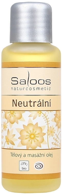 Massage Body Oil - Saloos Neutral Massage Oil — photo N1