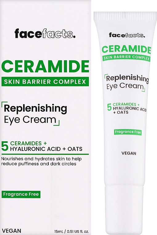 Regenerating Eye Cream with Ceramides - Face Facts Ceramide Replenishing Eye Cream — photo N2