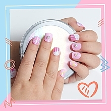 Self-Adhesive Nail for Kids with Bracelet, 938 - Deni Tipsy Kids Card — photo N7