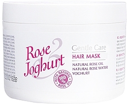 Fragrances, Perfumes, Cosmetics Hair Mask - Bulgarian Rose Rose Joghurt Mask