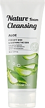 Fragrances, Perfumes, Cosmetics Face Cleansing Foam with Aloe Extract - Food a Holic Aloe Smoothe Foam Cleansing