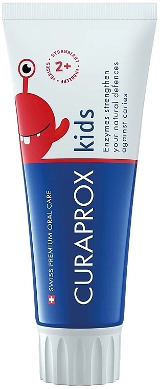 Kids Strawberry Toothpaste - Curaprox For Kids Toothpaste — photo N1