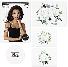 Temporary Tattoo - TATTon.me White Bloom Set — photo N1