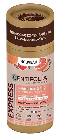 Pink Grapefruit Dry Shampoo - Centifolia Pink Grapefruit Dry Shampoo Powder — photo N1