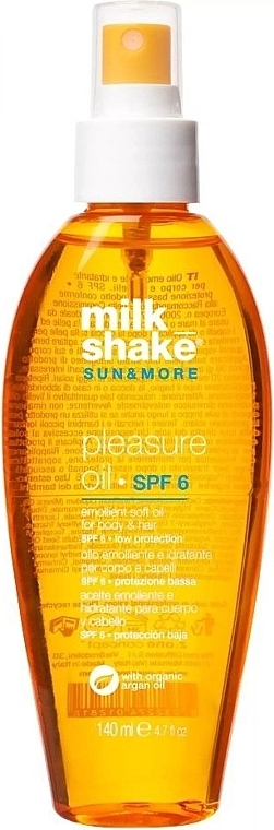 Moisturizing Body & Hair Oil - Milk_Shake Sun & More Pleasure SPF 6 — photo N1