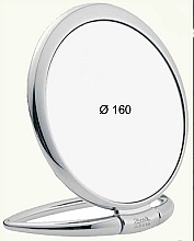 Fragrances, Perfumes, Cosmetics Table Mirror, magnification x6, diameter 160 - Janeke Chromium Mirror