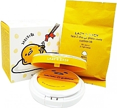 Fragrances, Perfumes, Cosmetics Set - Holika Holika Gudetama Cushion BB Set A (cushion/15gr + refill/15g)