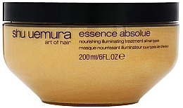 Fragrances, Perfumes, Cosmetics Nourishing Mask for All Hair Types - Shu Uemura Art Of Hair Essence Absolue Nourishing Treatment