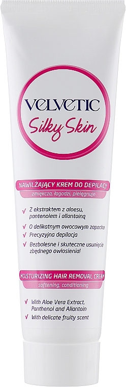 Moisturising Hair Removal Cream - Velvetic Silky Skin Moisturizing Hair Removal Cream — photo N9