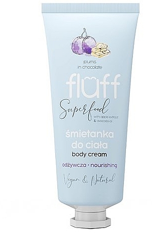 Body Cream Balm "Plum in Chocolate" - Fluff Body Cream — photo N1