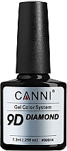 Nail Gel Polish '9D Cat Eye' - Canni 9D Diamond — photo N6