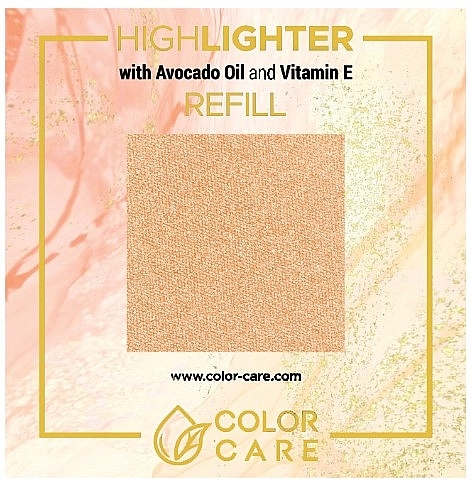 Avocado Oil & Vitamin E Highlighter - Color Care Highlighter Refill — photo N1