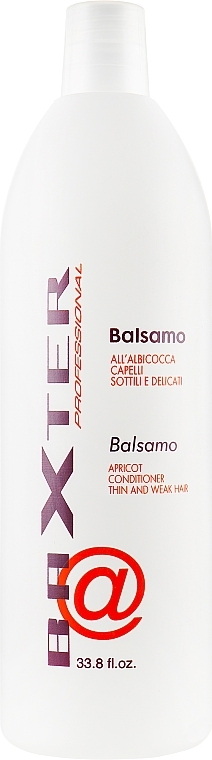 Apricot Conditioner for Thin Hair - Baxter Professional Advanced Hair Care Apricot Conditioner — photo N1