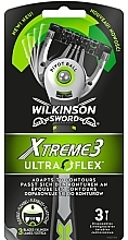 Fragrances, Perfumes, Cosmetics Disposable Shaving Razor Set - Wilkinson Sword Xtreme 3 UltraFlex