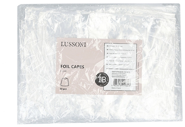 Foil Capes, transparent - Lussoni Foil Capes — photo N2