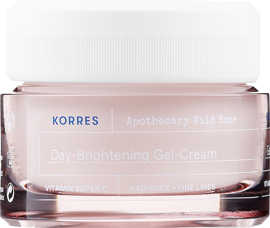 Cream Gel for Normal & Combination Skin - Korres Wild Rose Cream-Gel — photo N1