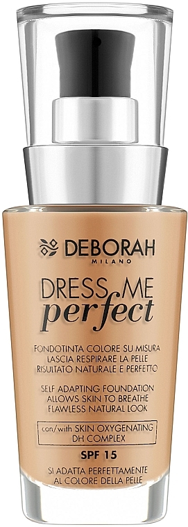 Face Foundation - Deborah Dress Me Perfect Foundation SPF15 — photo N1