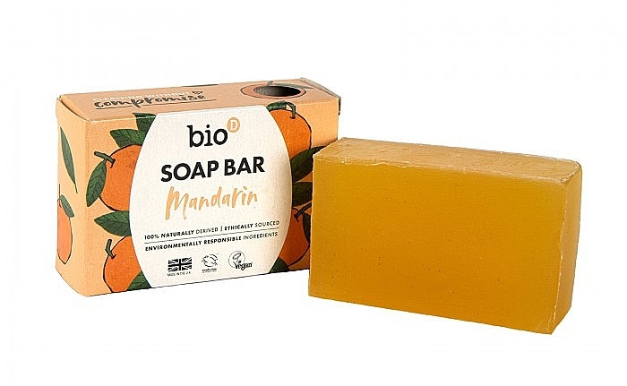 Tangerine Soap - Bio-D Mandarin Soap Bar — photo N7