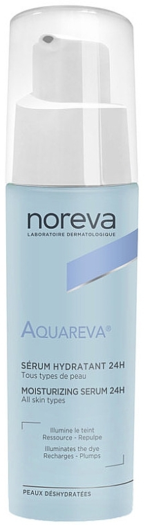 Hydrating Face Serum - Noreva Aquareva Moisturizing Serum 24H — photo N3