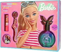 Bi-es Barbie Make Today Magic - Set (edp/50ml + lip/balm/1pcs + keychain/1pc) — photo N6
