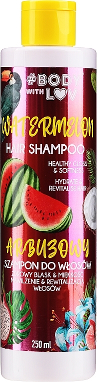 Watermelon Seed Shampoo - Body With Love Hair Shampoo — photo N1