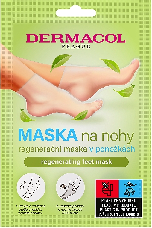 Regenerating Foot Mask - Dermacol Regenerating Feet Mask — photo N1