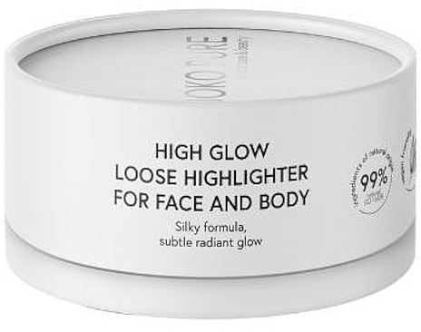 Face & Body Highlighter - Joko Pure High Glow Loose Highlighter For Face And Body — photo N1