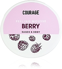 Hand & Body Peeling Mousse "Berry" - Courage Hands&Body Berry Peeling Mousse — photo N2