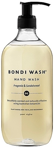Fragonia & Sandalwood Hand Wash - Bondi Wash Hand Wash Fragonia & Sandalwood — photo N1
