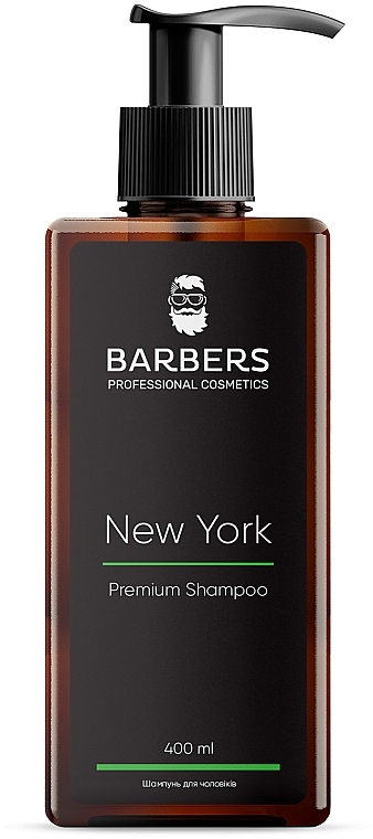 Toning Shampoo for Men - Barbers New York Premium Shampoo — photo N1