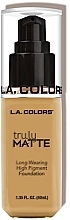 L.A. Colors Truly Matte Foundation - Liquid Foundation — photo N1