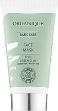 Fragrances, Perfumes, Cosmetics Detoxifying Facial Mask - Organique Basic Care Face Mask Detox Green Clay