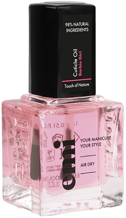 Cuticle Oil - Emi Cuticle Oil Barbie Girl Touch of Nature — photo N1