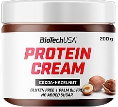 Fragrances, Perfumes, Cosmetics Cocoa Hazelnut Protein Cream - BioTechUSA Protein Cream Cocoa-Hazelnut