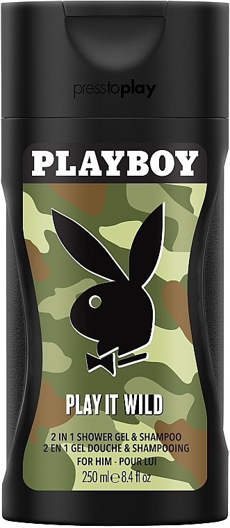 Playboy Play It Wild for Him - Shower Gel — photo N3