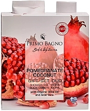 Fragrances, Perfumes, Cosmetics Set - Primo Bagno Pomegranate Coconut Gift Set Duo (b/lot/100ml + sh/gel/150ml)