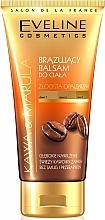 Fragrances, Perfumes, Cosmetics Self-Tanning Marula Coffee & Oil Body Balm - Eveline Cosmetics Bronzing Body Balm