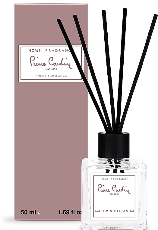 Amber & Olibanum Reed Diffuser - Pierre Cardin Home Fragrance Amber & Olibanum — photo N1