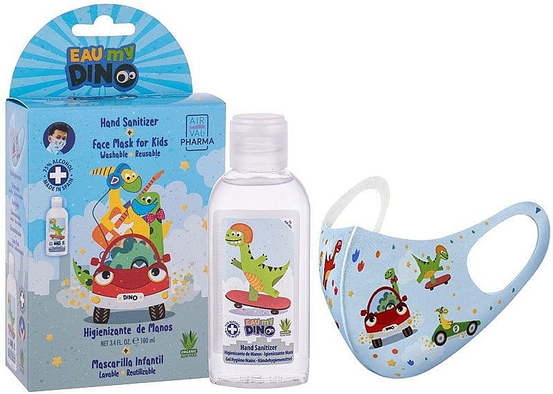 Air-Val International Eau My Dino - Set (h/sanit/100ml + f/mask/1pcs)  — photo N1