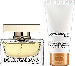 Fragrances, Perfumes, Cosmetics Dolce&Gabbana The One - Set (edp/50 ml + b/lot/50ml)