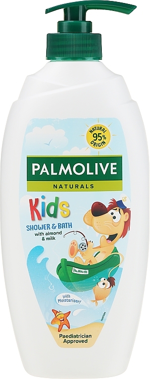 Kids Shower Cream "Lion" - Palmolive Naturals Kids Shower & Bath Cream — photo N1