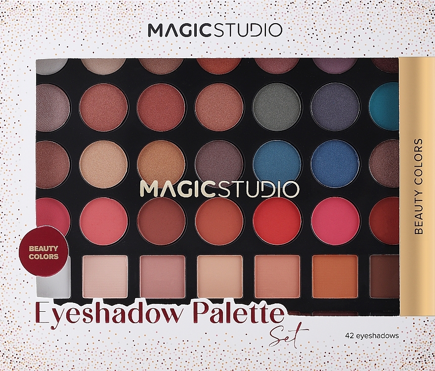 Eyeshadow Palette - Magic Studio Beauty Colors Eyeshadows Palette Set 42 — photo N3